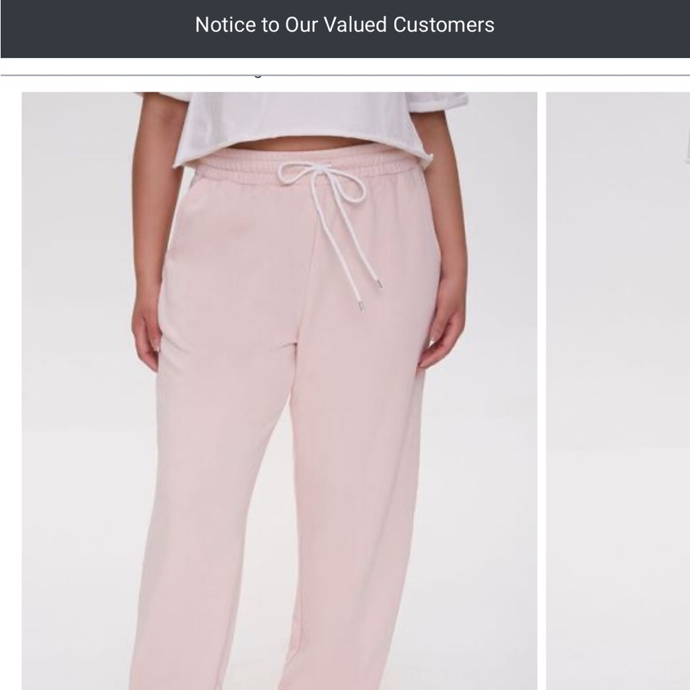Forever 21 Pink Track Pants